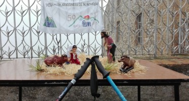 El santuario del Pueyo de Barbastro acogió el LIV Belén Regional de la FAM