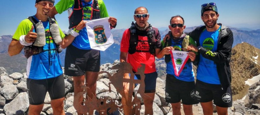 #Reto3355 conseguido: cinco corredores coronan el Monte Perdido tras recorrer más de cien kilómetros